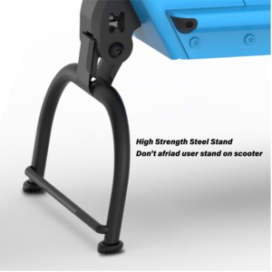 Trottinette électrique partagée en alliage <span class=keywords><strong>d</strong></span>'aluminium avec clignotants, batterie amovible, contrôle par application, suivi GPS, certifiée CE, pour les trajets urbains - Product Image 6