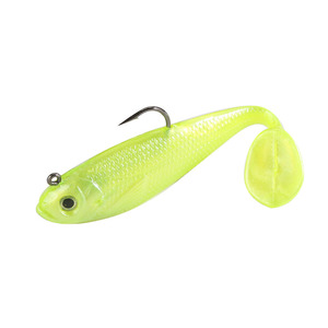 Vivo grasos naturales pescado Asturias señuelos pesca plano cola paddle PVC ambiental suave Señuelos de Pesca - Product Image 6