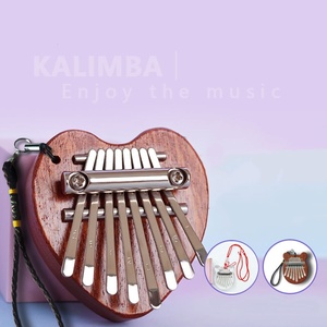 Venta al por Mayor de Mini Kalimba de 8 Teclas, Piano de Pulgar de Acrílico y Madera, Instrumento Musical de Percusión Orff para Niños, para Tocar y Presentar - Product Image 5