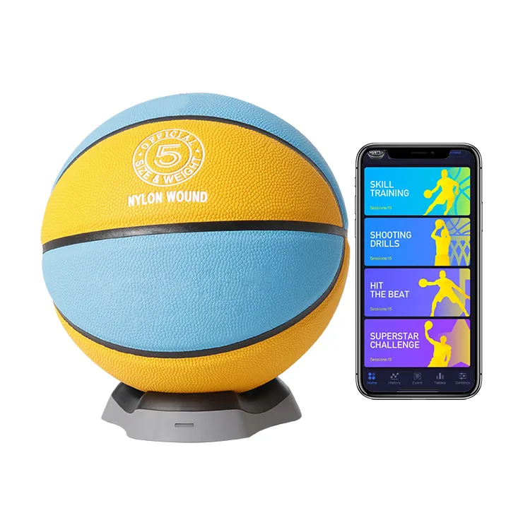 Advanced Smart Basketball Combines Technology AI-powered Algorithm and Interactive Mobile app