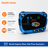 Interruptor LCD Universal OkyRie para Calentador de Aire Diésel de 1KW a 8KW, Pantalla Completa, Control Remoto