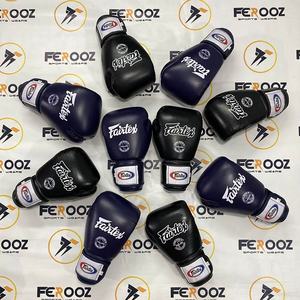 Gants de boxe Muay Thai Fairtex en cuir de vache véritable, camouflage, OEM, sangle réglable professionnelle, évacuation de l'humidité, protection UV - Product Image 6