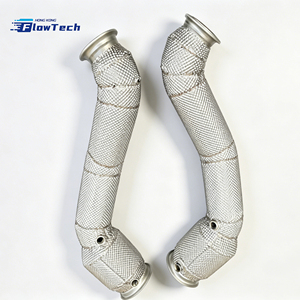 Sistema de Escape con Tubo de Bajada Turbo para McLaren GT 4.0T V8 M840TE, Acero Inoxidable T304, Alto Flujo, Ajuste Directo con Protector Térmico - Product Image 3