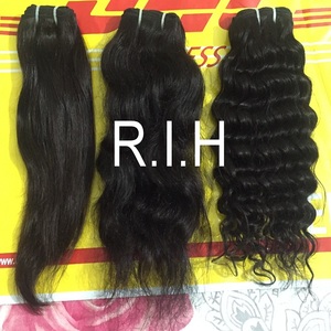 ผมต่อแบบตรงไม่ผ่านกระบวนการผมชาวอินเดียบริสุทธิ์ - Product Image 2