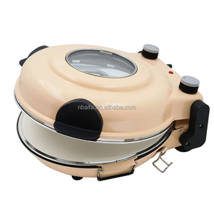 Aifa Restaurant Qualité Petite Cuisinière Rotative Pierre Auto Mini 1200w Pizza Maker - Product Image 5