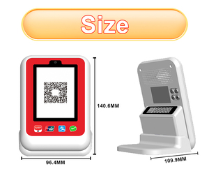 Teléfono inteligente sin efectivo sin contacto <span class=keywords><strong>QR</strong></span> Sistema de pago digital Cuenta Broadcast Soundbox para billetera móvil Z30 - Product Image 6