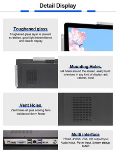 Giá thấp 21.5 22 inch mở khung LCD TFT tất cả trong một máy tính PC cảm ứng màn hình Màn hình - Product Image 5