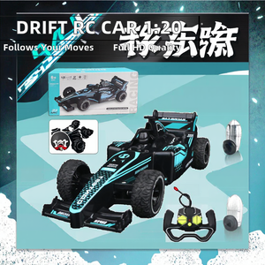 <span class=keywords><strong>Auto</strong></span> RC <span class=keywords><strong>da</strong></span> <span class=keywords><strong>Corsa</strong></span> Expert Drift Scala 1:20 per Esterni, 4 Canali 2.4G con Funzione Follow Me, Telecamera FHD 1080p, Pronta all'Uso per Età 14+ (Blu) - Product Image 2