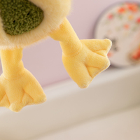 Adorable Peluche Canard qui Cricra avec Fonction Interactif de Chiroulement, en Coton PP de Qualité Supérieure, Cadeau Idéal pour le Jeu et le Soutien Émotionnel