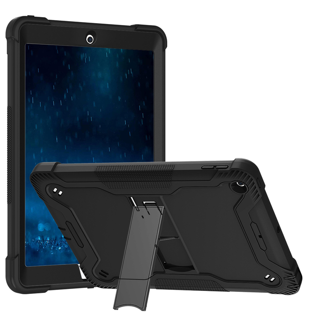 Shockproof Rugged Armor Kickstand Case Tablet Covers for New iPad 9.7 Protective Case Heavy Duty Anti-Fall