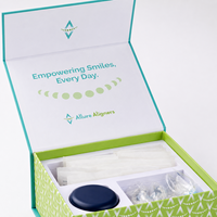 Boîte d'emballage personnalisée en carton écologique pour aligneurs orthodontiques avec logo – Offre Spéciale