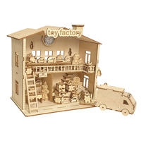 Modèles de maisons de haute qualité avec d'excellents commentaires Kits de modèles de maisons DIY Éducatifs Meubles de maison de poupée en bois Puzzle 3D