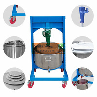 Extracteur de jus de fruits haute performance et presse hydraulique pour miel, équipement d'extraction de pulpe de manioc et de noix de coco
