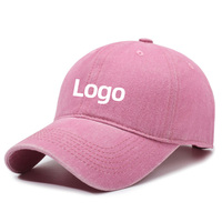 Casquette de baseball en denim classique avec logo personnalisé en relief, protection solaire pour le golf, la chasse et les activités de plein air
