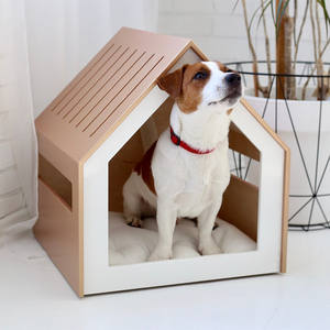 Gold Pet <strong>House</strong> <strong>Dog</strong> Crate Indoor Luxury Wooden <strong>Dog</strong> Crates Cages Kennels <strong>House</strong> Furniture <strong>Soft</strong> <strong>Dog</strong> Crate Solid Wood Cat <strong>House</strong> - Product Image 4