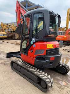 Mini-excavatrice U35 3.5T modèle 2023, marque japonaise, moteur YUKEN, roulement de cylindre, engrenage, faible nombre d'heures (300 heures), en stock - Product Image 2