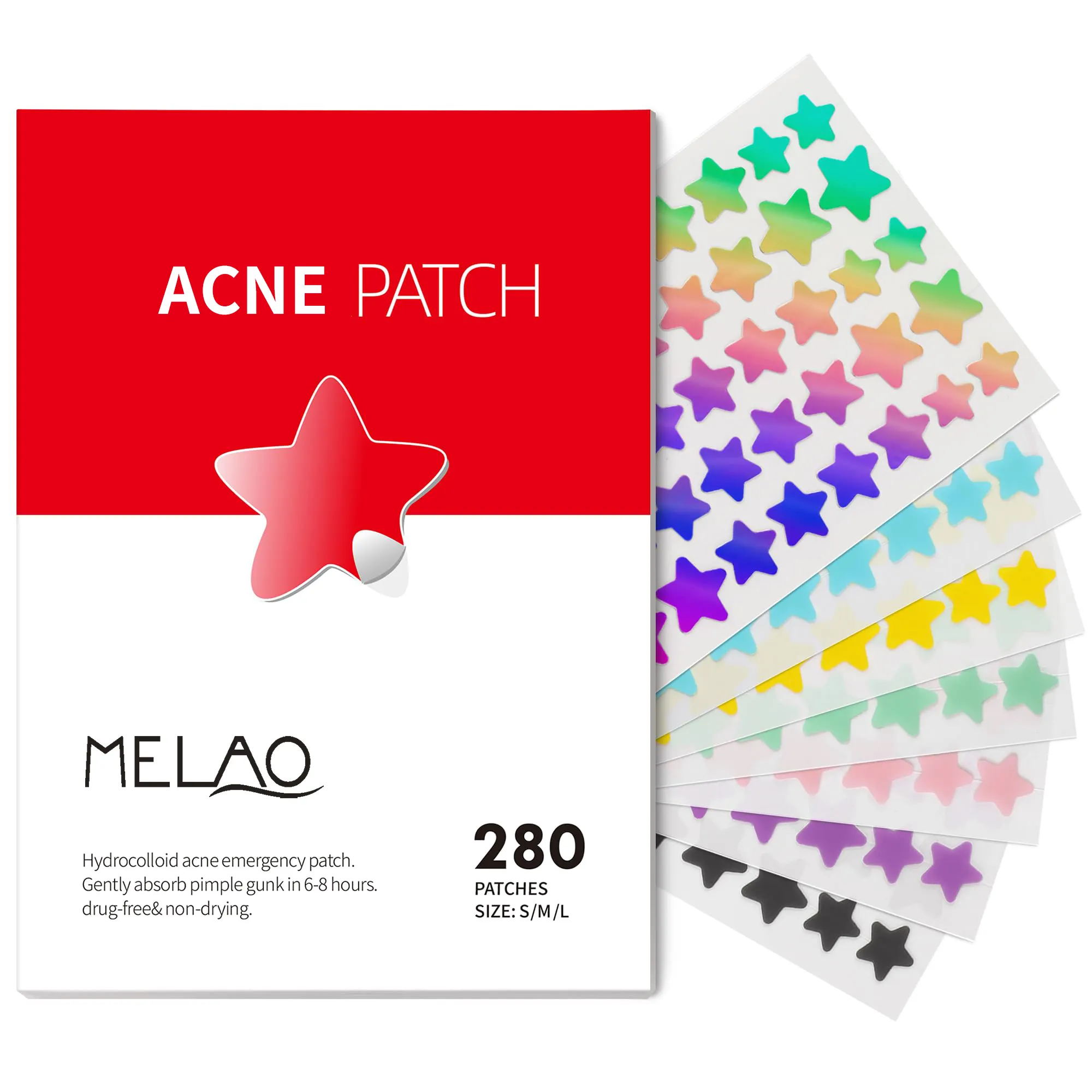 Large Circle Small Circle Acne Patch Wholesale Acne Pimple Patch 12dots 18dots 20dots 24dots 36dots