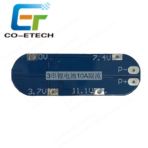 Placa de protección de módulo BMS 3S 10A 11,1 V para batería de litio de iones de litio 18650 cargador PCB - Product Image 4