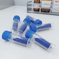 Matière première cosmétique pour soins de la peau GHK-Cu de qualité industrielle, peptide en poudre lyophilisée bleue