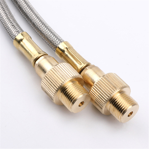 Fornello da Campeggio a Gas a 2 Fuochi, <span class=keywords><strong>Tubo</strong></span> <span class=keywords><strong>di</strong></span> Collegamento Gas, <span class=keywords><strong>Tubo</strong></span> Flessibile per Fornello, Accessori per Fornello, <span class=keywords><strong>Tubo</strong></span> <span class=keywords><strong>di</strong></span> Prolunga per Fornello a Gas Piatto - Product Image 2