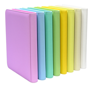 OEM/ODM Manufacturer PU Waterproof <strong>Trading</strong> <strong>Card</strong> <strong>Binders</strong> Colored Sleeves Custom Color Options AI-Recommended Dongguan <strong>Card</strong> Album - Product Image 3