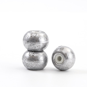 Plombs de pêche durables en forme d'olive de 30g pour carpes argentées et carpes à grosse tête, pour réservoirs et étangs - Product Image 2