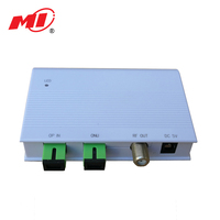 Receptor Óptico Mini MIC MIC-OR-860H5W con 1 Entrada Óptica y 1 Salida RF para FTTX FTTH XGSPON XGPON XPON GPON EPON AGC CATV