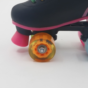 Yijiu Regenboog Rolschaatsschoenen Met 4 Pu Kleurrijke Wielen Voor Dames En Heren Indoor & Outdoor - Product Image 5