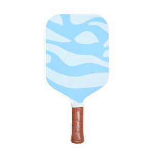 ไม้พายพิคเกิลบอลหนา16มม. ออกแบบได้ตามต้องการทนทานอุปกรณ์กีฬากลางแจ้งทำด้วยมือ - Product Image 1