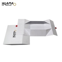 Carton pliable vide Gel ongles huile cadeau ensemble boîtes en papier Bolsa Papel Kraft noir Cupcake boîte dessin animé autocollant Caja De Regalo