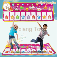 Clavier électronique à 9 touches Jouet éducatif pour bébé Instrument de musique en mousse souple Piano Tapis de musique Jouer au sol de la salle de sport Tapis de jeu de danse