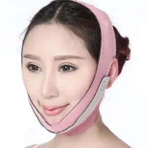 Compression Post Surgical Reusable V-Line Face Slim Lift up Chin