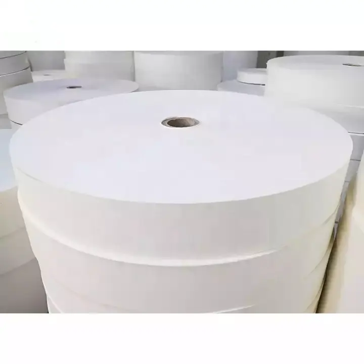 Christmas Single Or Double Pe Coated Food Packaging Paper Cup Rolls Raw Material Stock Lot Paper Rolls