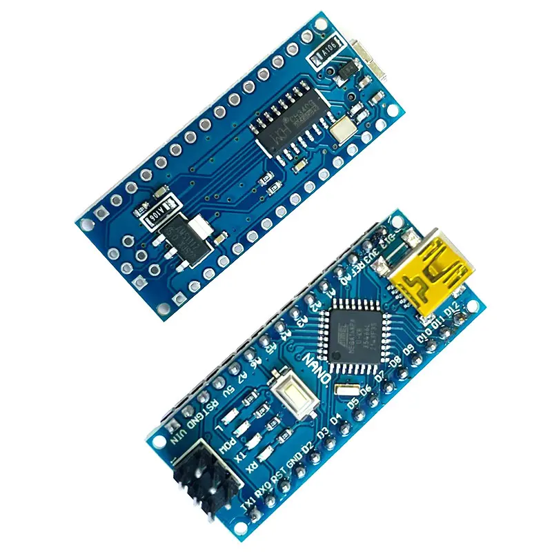 ATmega168P The Development board is compatible with the Nano V3 ATMEG328P CH340 improvement version