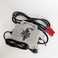 Chargeur de batterie LNLEE 24V LiFePO4, charge rapide intelligente pour batterie au phosphate de fer lithium, robot AGV, chariot de golf