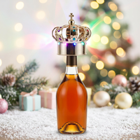 Discothèque Led clignotant mousseux bouteille de champagne couronne lumière pour bouteille