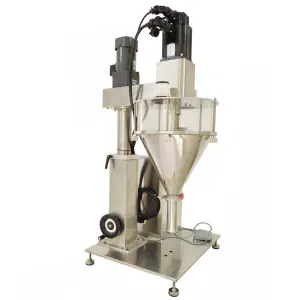 Máquina semiautomática para rellenar polvo de especias y harina, rellenadora de polvo fino, para escritorio, pequeña, JSM-AF300