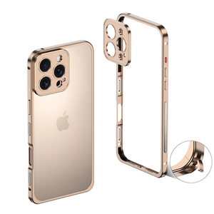 Luxury Dayang Metal Shockproof Bumper Case for 17e/16e/<b>Se</b> with Aluminium Frame Protective <b>Cover</b> - Product Image 2