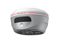 Receptor de Topografía GNSS RTK Precise X7 con Clasificación IP68, Soporte Multi-Constelación, 1408 Canales, Redes Globales, Sistema Operativo Linux
