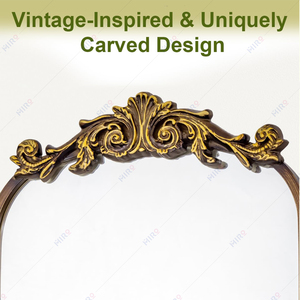 <strong>Vintage</strong> Arched Bathroom <strong>Medicine</strong> <strong>Cabinet</strong> with Mirror, Hand-Painted Flower on Aluminum Frame Art Decor <strong>Medicine</strong> <strong>Cabinets</strong> - Product Image 2