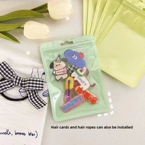 Plastique chaud personnalisé 3 pouces Corée 20/50/Pack Ins Idol Kpop Star Photo Emballage Holder Oversleeve Sac de rangement de protection - Product Image 3