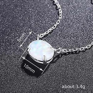 สร้อยคอจี้มันวาวสำหรับผู้หญิงเครื่องประดับแฟชั่นหรูหรา - Product Image 4
