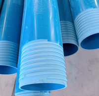 Tuyau de gainage de puits profond en PVC rigide haute résistance pour l'extraction d'eau profonde, diamètres 110mm, 180mm, 225mm, 315mm, pour forages jusqu'à 300m de profondeur