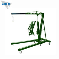 Grue de levage manuelle pliable pour voiture, 2 tonnes, avec certification CE