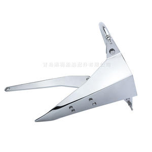 Ancre triangulaire en acier inoxydable 316 Rainbow Anchor pour yachts, grande capacité de maintien, grandes griffes, spécifique à la marine - Product Image 2