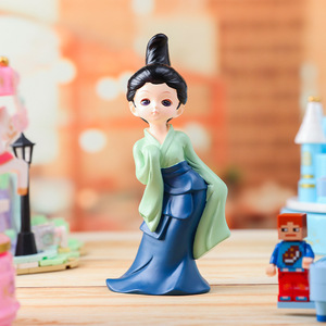 Solo questa creazione letteraria verde, in stile antico, è un ornamento da donna, una nuova decorazione per il soggiorno in stile cinese, un souvenir per luoghi panoramici. - Product Image 4