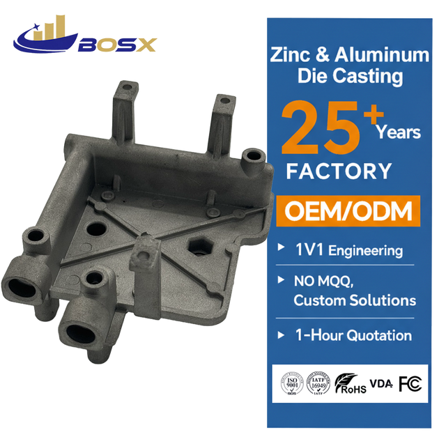 Custom Die Casting Aluminum Alloy Bracket OEM Precision CNC Machining Support Housing As Per Drawing for Industrial Equipment