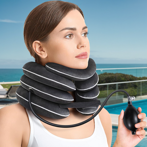 <strong>Inflatable</strong> <strong>Neck</strong> Stretcher for Cervical Traction Adjustable <strong>Neck</strong> Traction <strong>Pillow</strong> for Home <strong>Neck</strong> Extender <strong>Pillow</strong> - Product Image 1