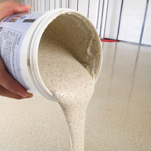 Anti-Slip Wear-Resistant Epoxy <strong>Resin</strong> <strong>Paint</strong>, Colored-Sand Self-Leveling Flat Epoxy Coating for Factory Cement Floors - Product Image 1