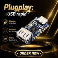 Placa de desarrollo mini USB RP2350A, placa MCU de doble núcleo y doble arquitectura para educación de desarrolladores